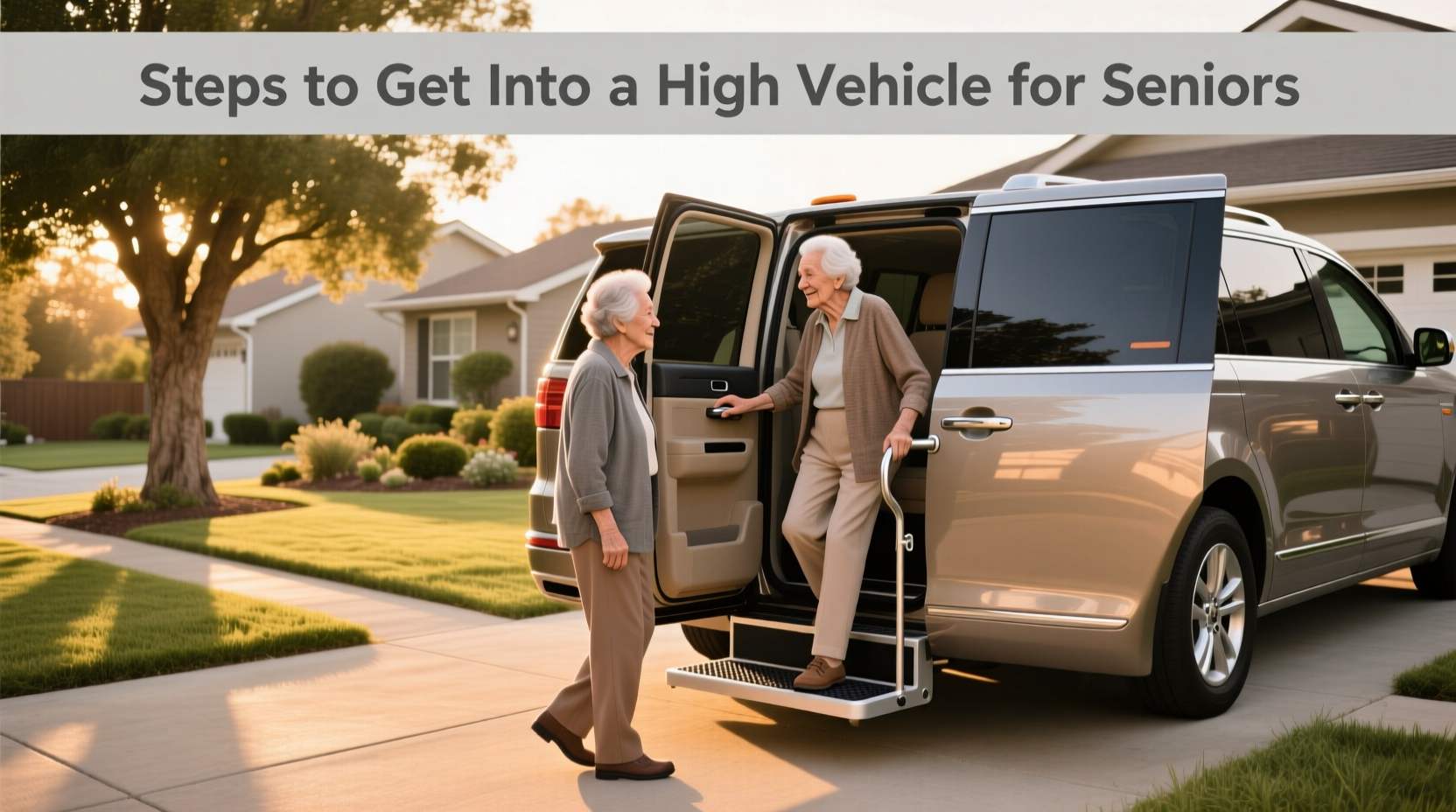 How to Get Into a High Vehicle for Seniors: Safe & Practical Steps