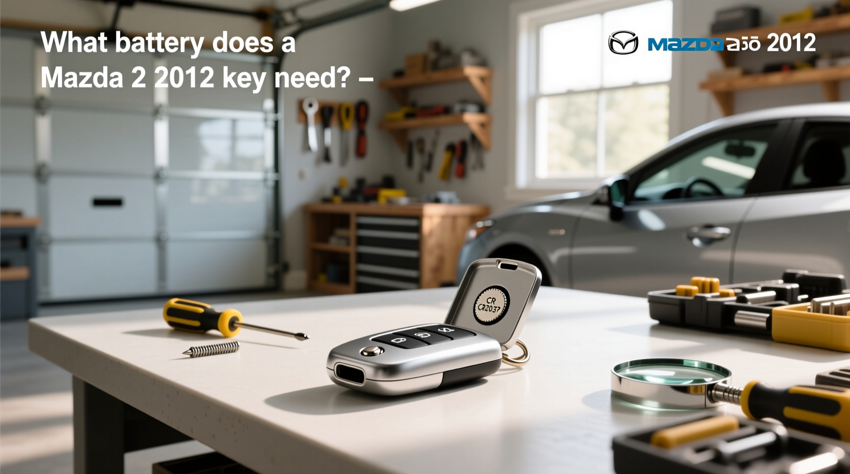 2012 mazda 3 key fob battery guide