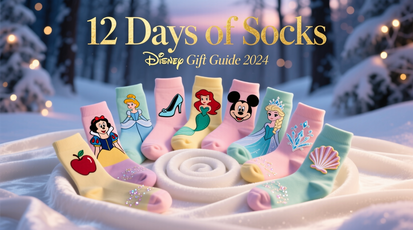 target womens 12 days of socks disney