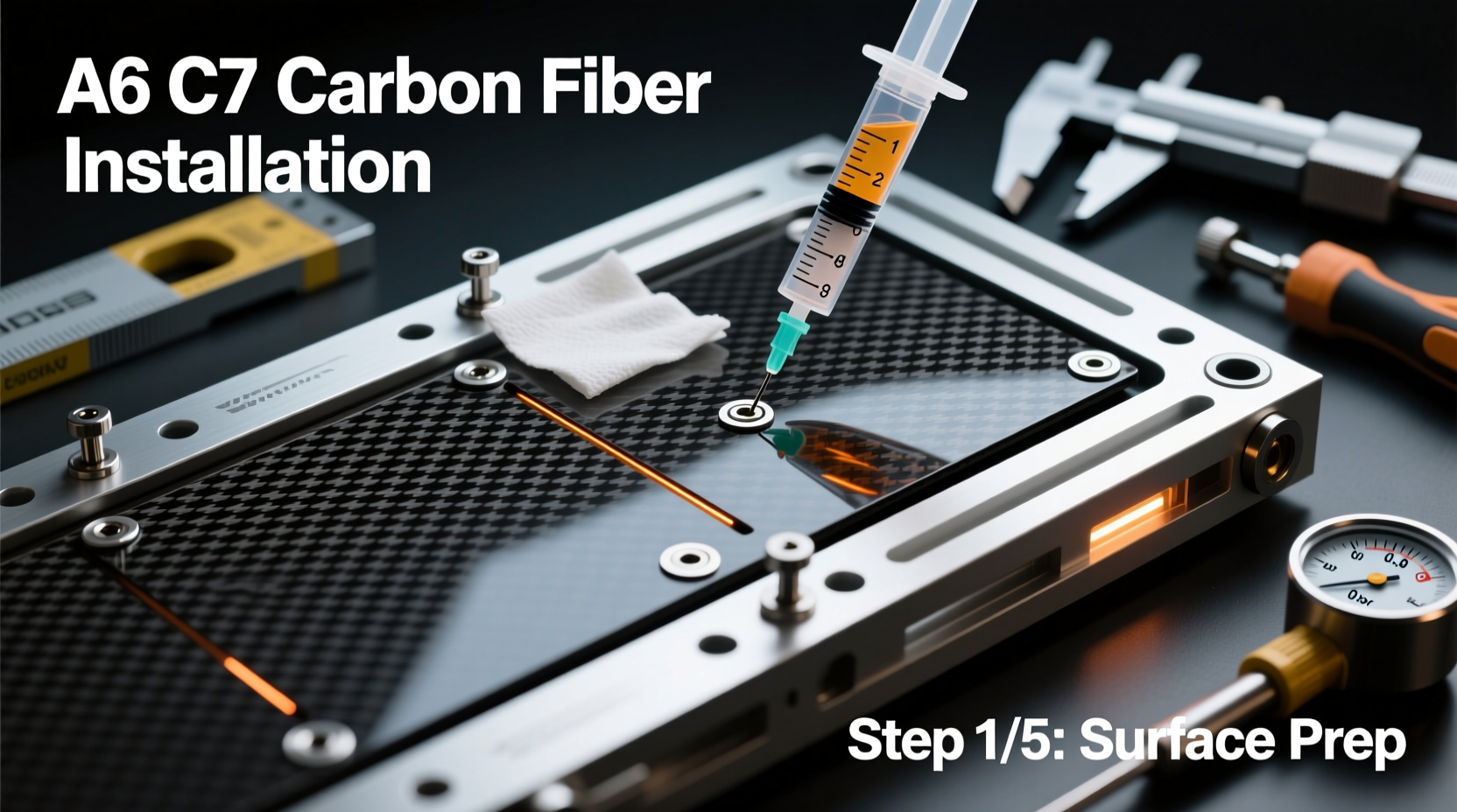 A6 C7 Carbon Fiber Installation: Step-by-Step Guide