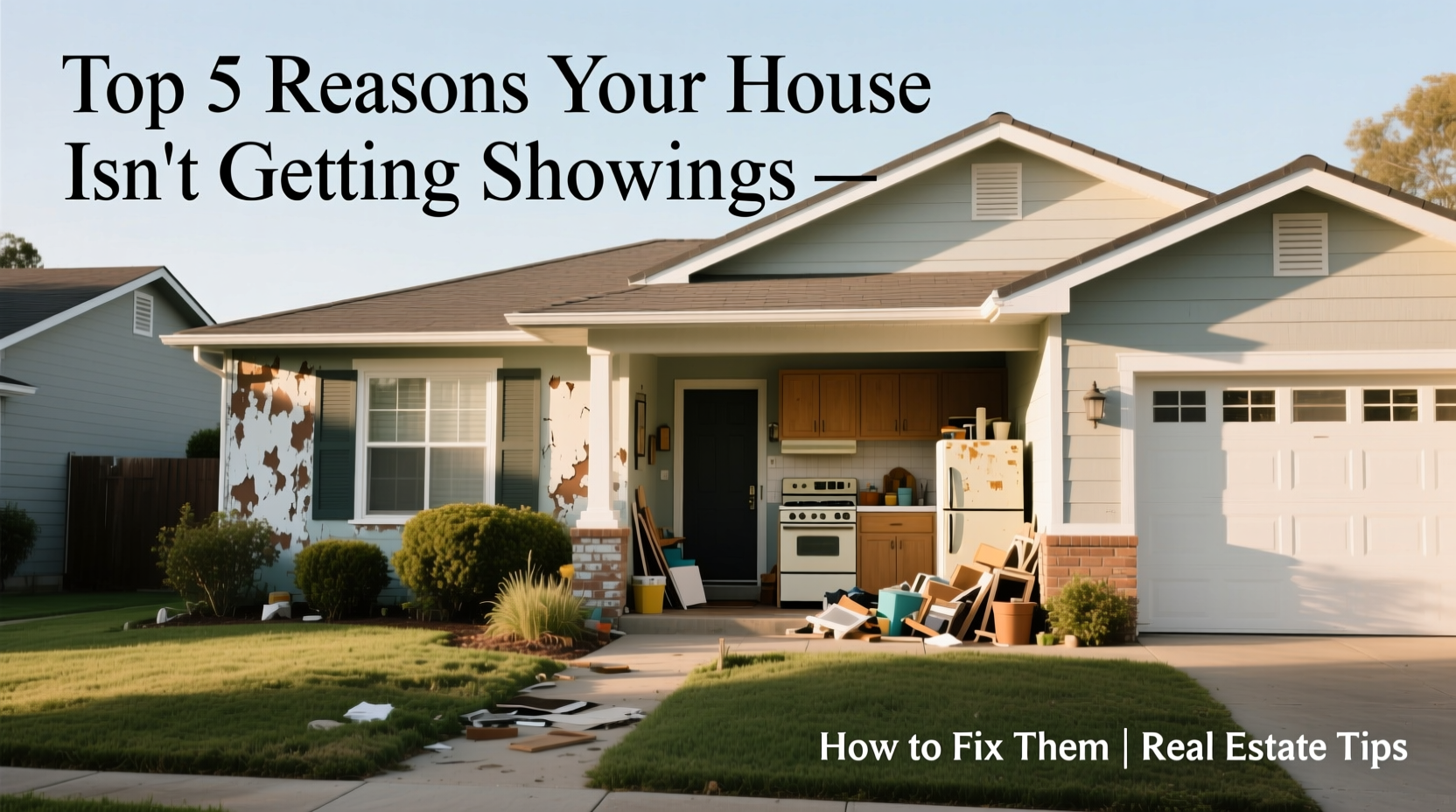 house not getting showings top reasons how to fix it