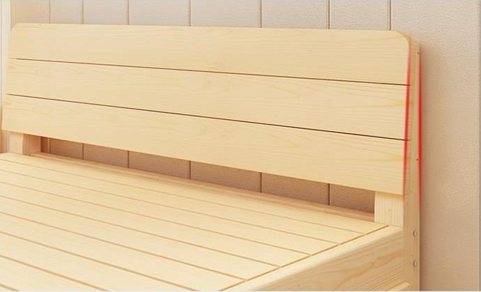 Direct sale modern wood bed bedroom furniture double bed storage bed