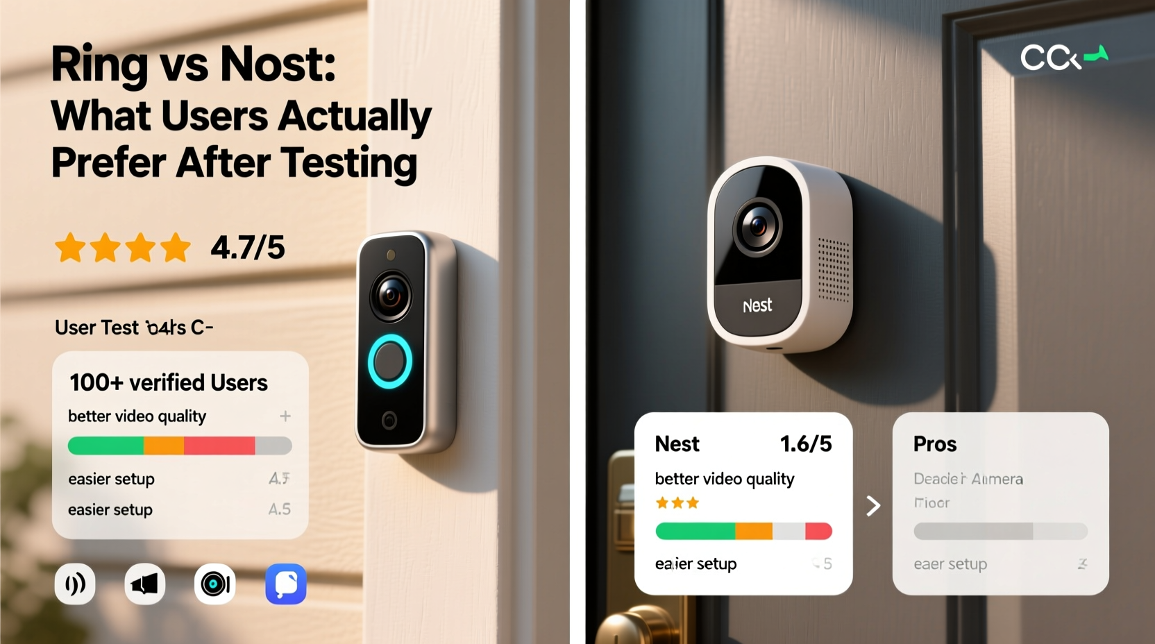 ring doorbell vs nest camera what do people actually prefer after testing both
