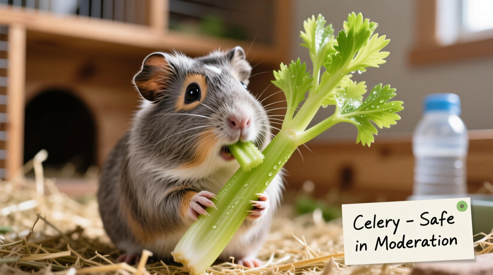 can i feed guinea pigs celery