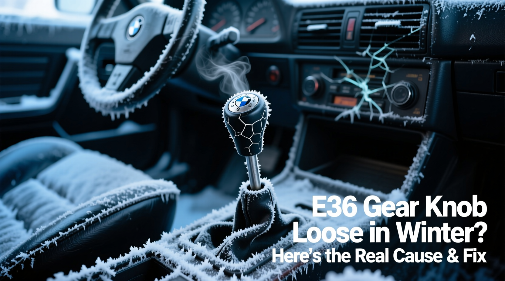 e30 gear knob loose winter