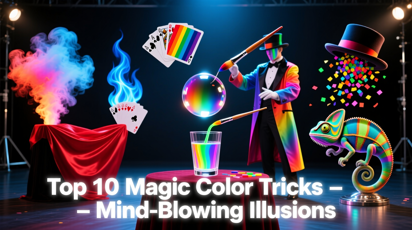 top 10 best magic color tricks and props for stunning performances