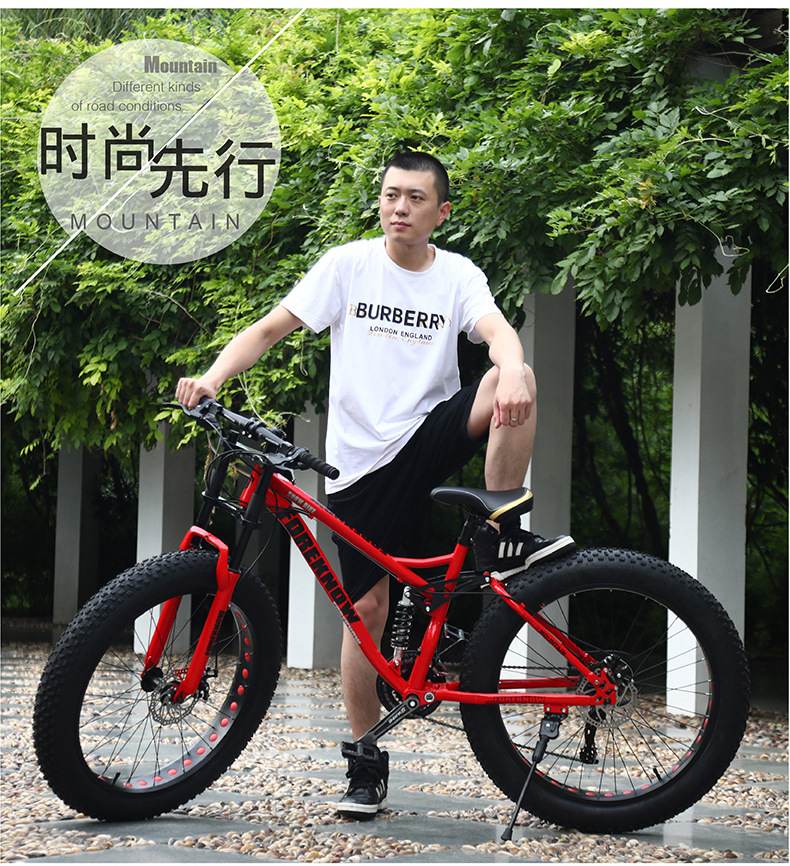 26 Inch Integrated Wheel MTB Bike - 27 Speed & High Carbon
