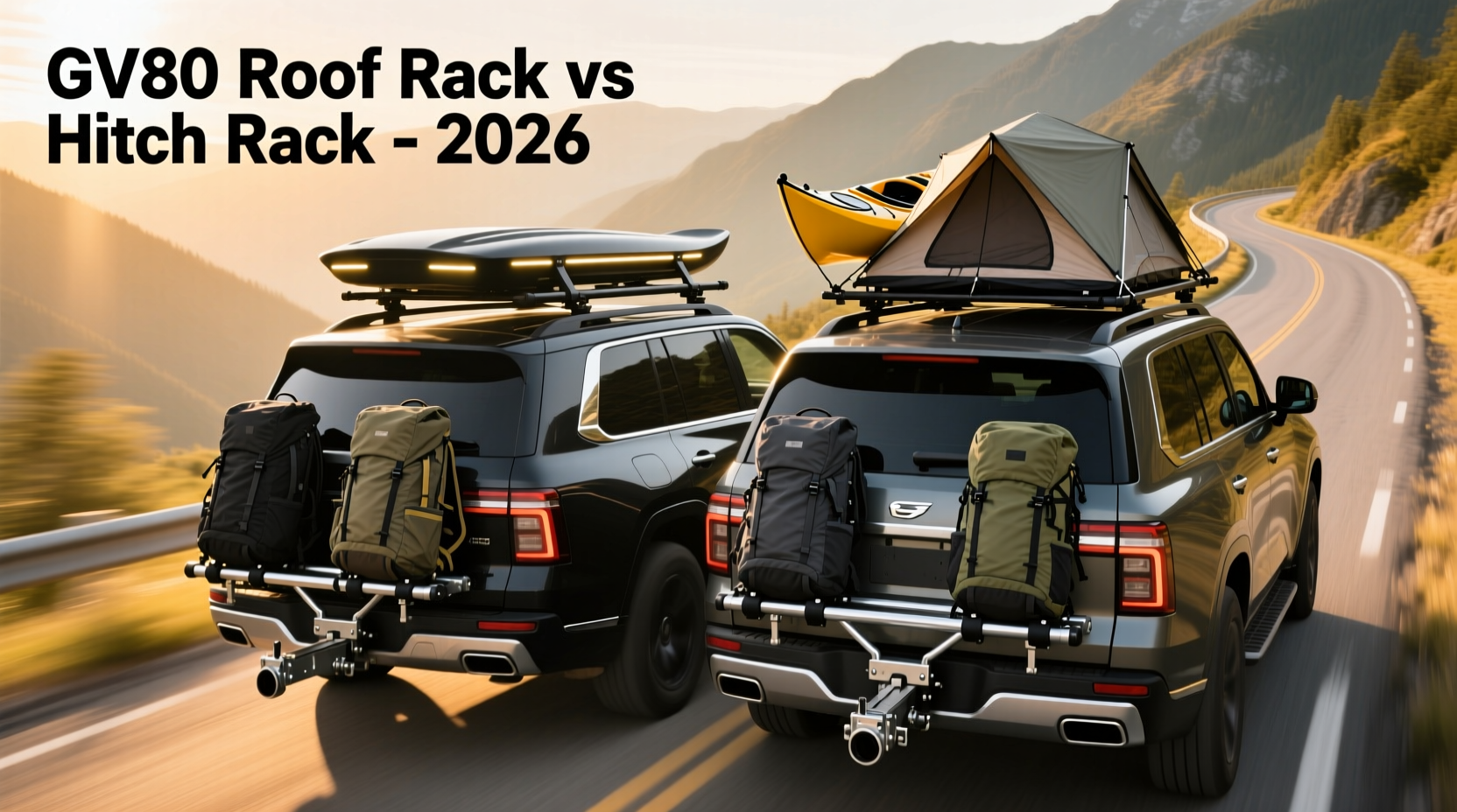 gv80 roof rack vs hitch 2026