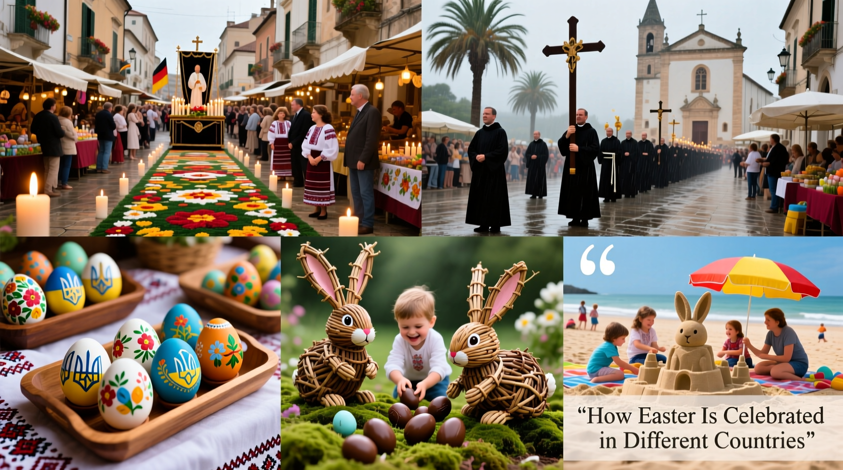how easter is celebrated in different countries