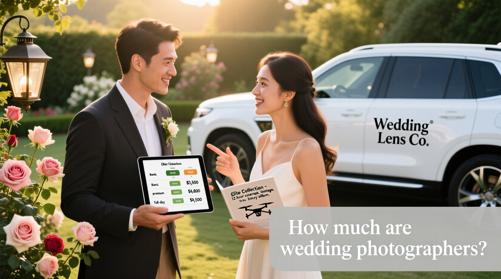 how much are wedding photographers
