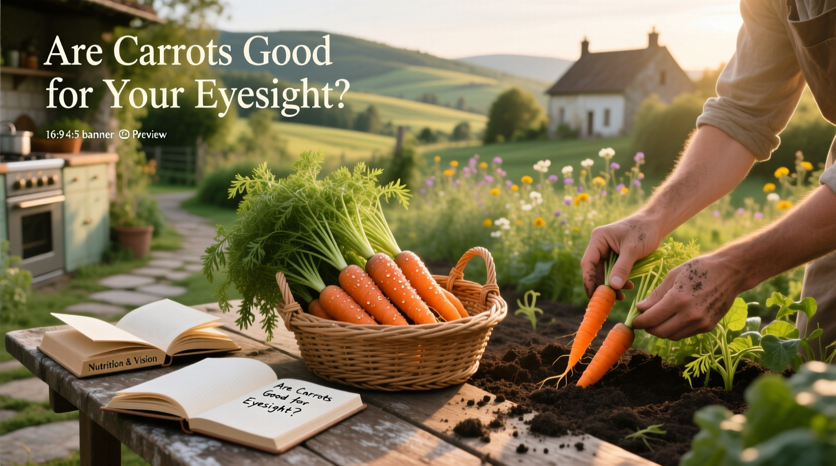 are carrots good for your eyesight
