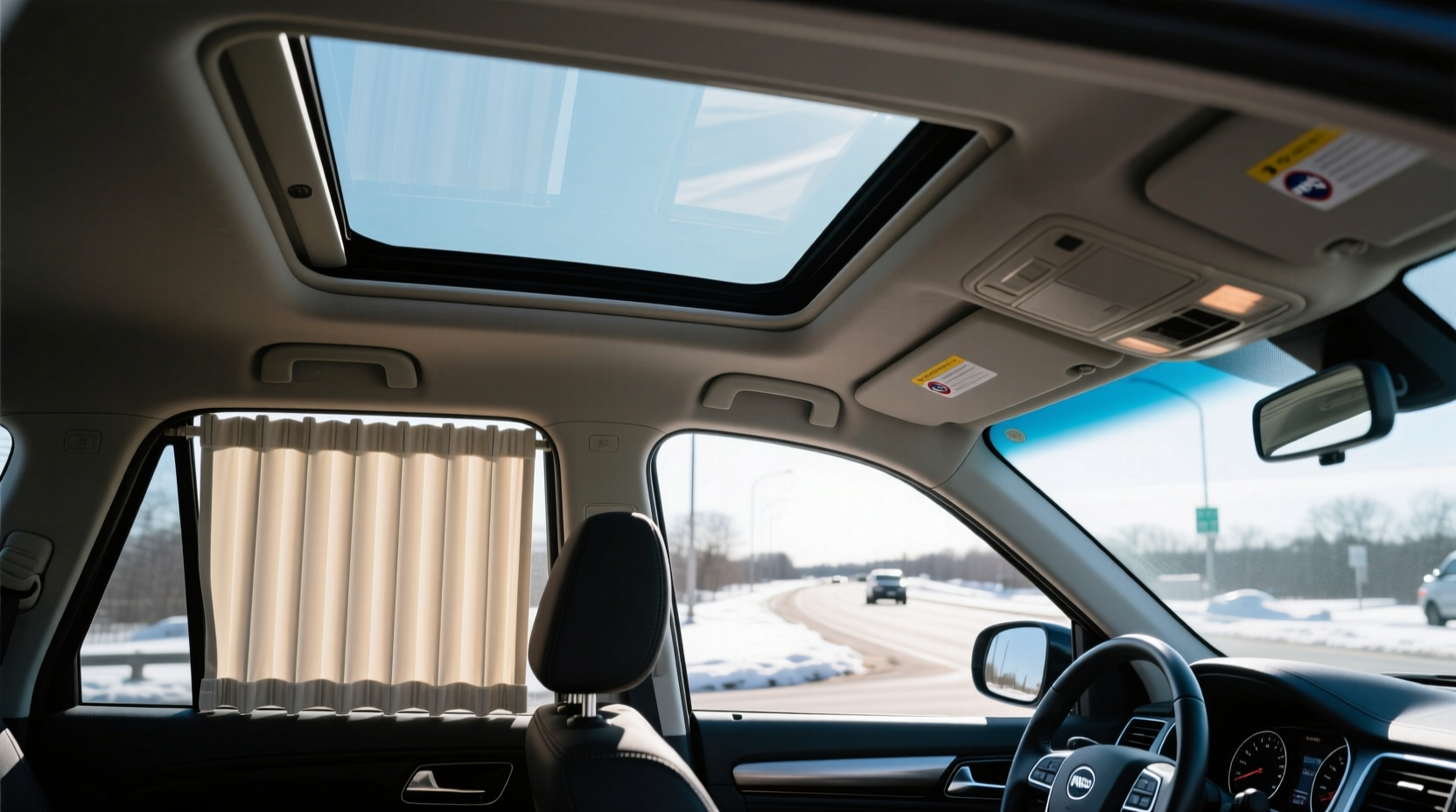 sunroof curtain legality 2026