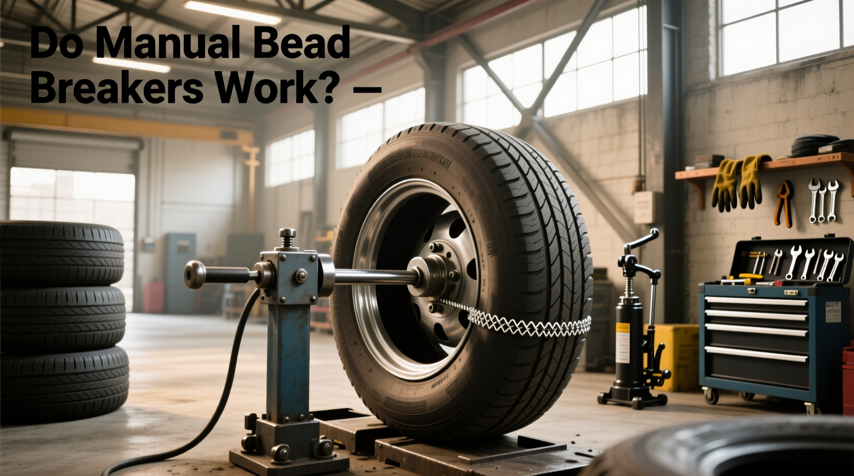 How to choose tyre bead breaker,Do manual bead breakers work?