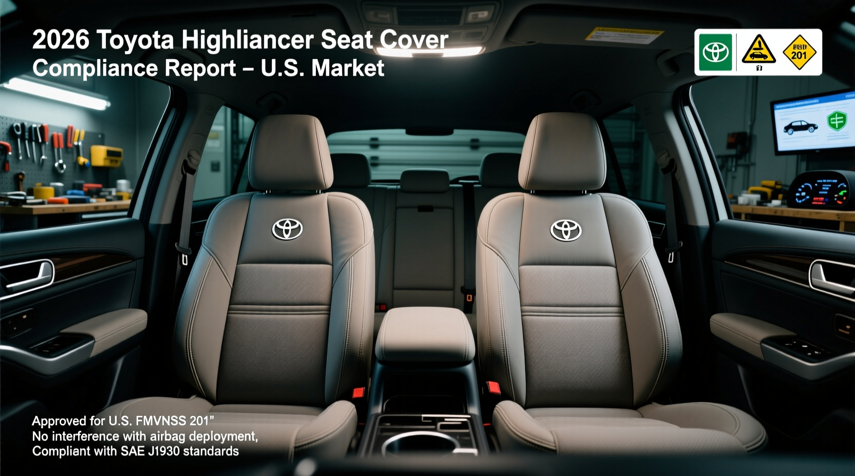 highlander seat covers legality 2026