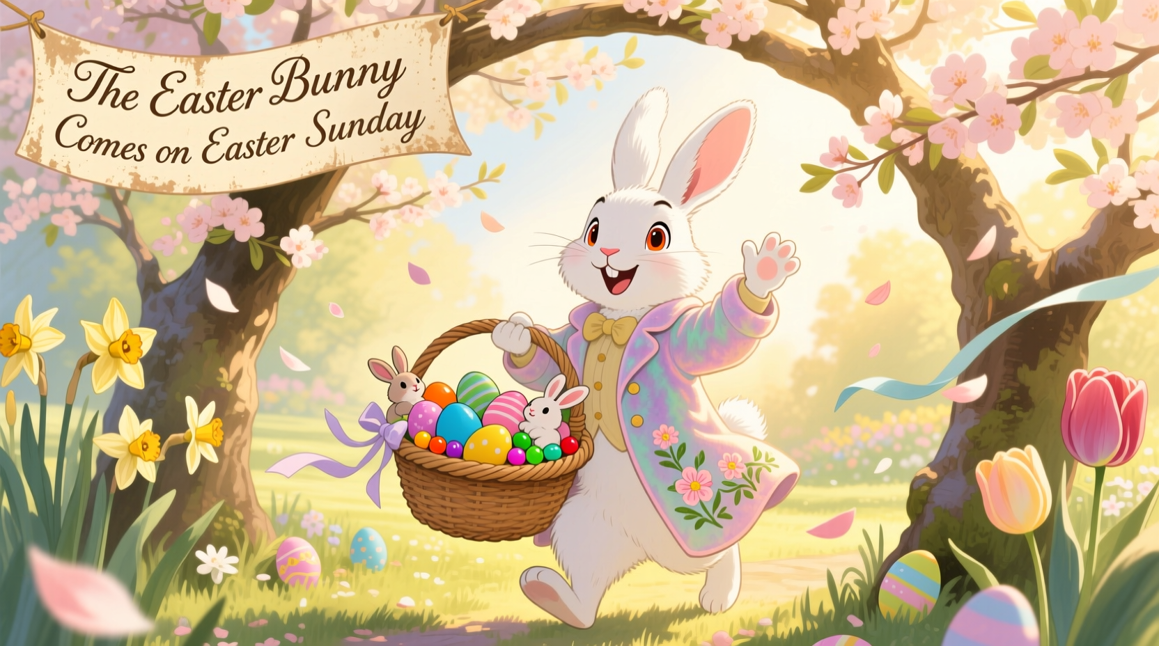 what day does the easter bunny come on