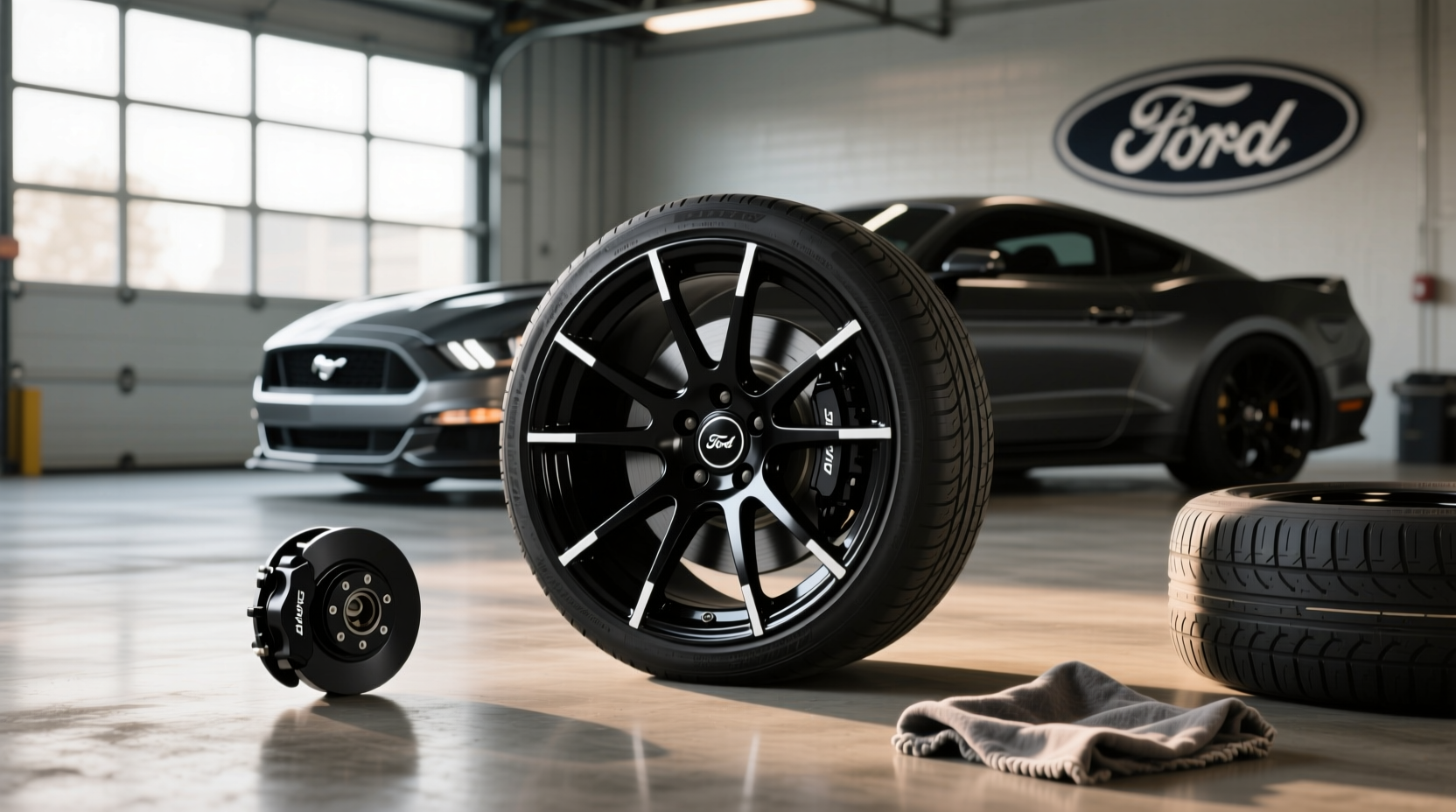 17 inch mustang rims guide