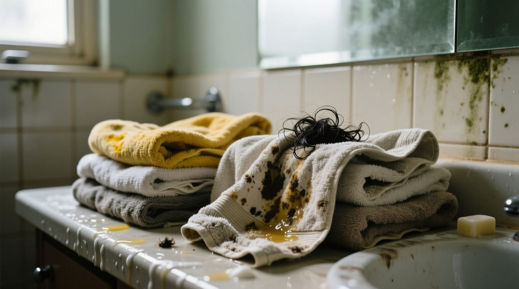 how gross are your used towels