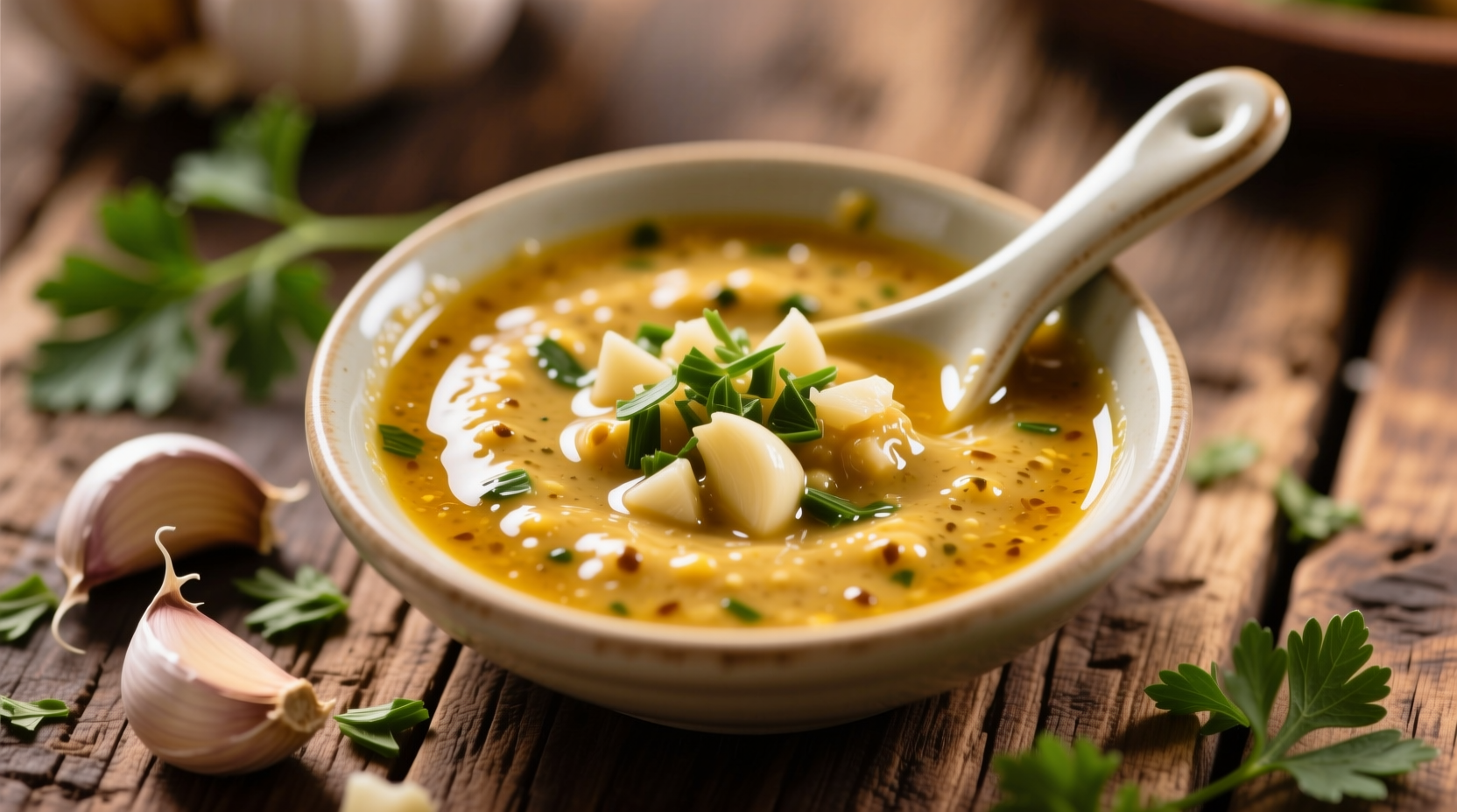 homemade garlic sauce