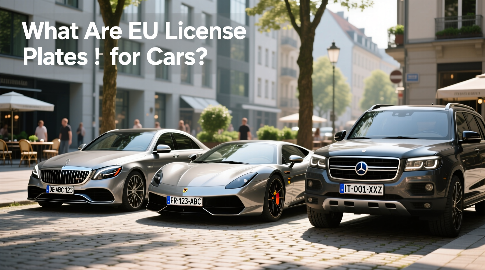How to Choose Cars European License Plates: A Complete Buying Guide
