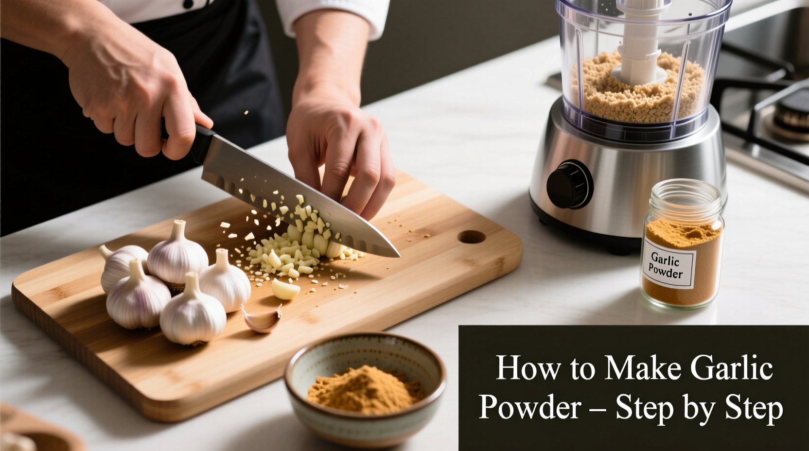 Selbstgemachtes Knoblauchpulver: Perfekte Anleitung & Tipps