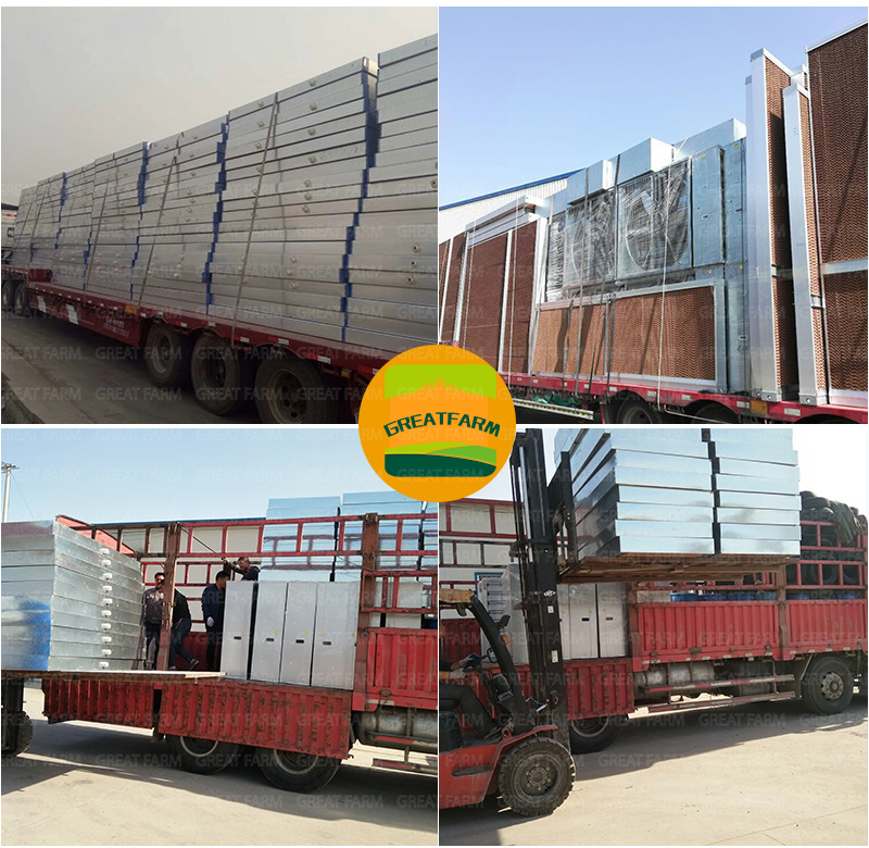 2022 Evaporative cooling pad Custom production for Poultry and pig farm Wet Curtain and temperature control equipment