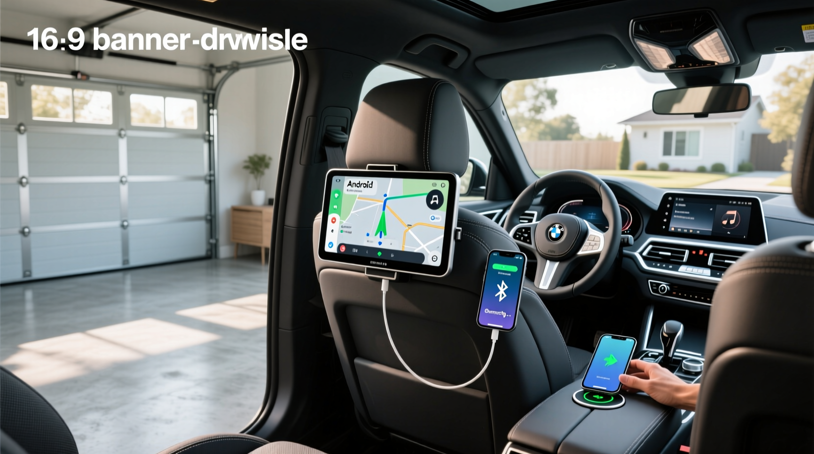 android headrest monitor for bmw,How to connect BMW to Android Auto? buying guide