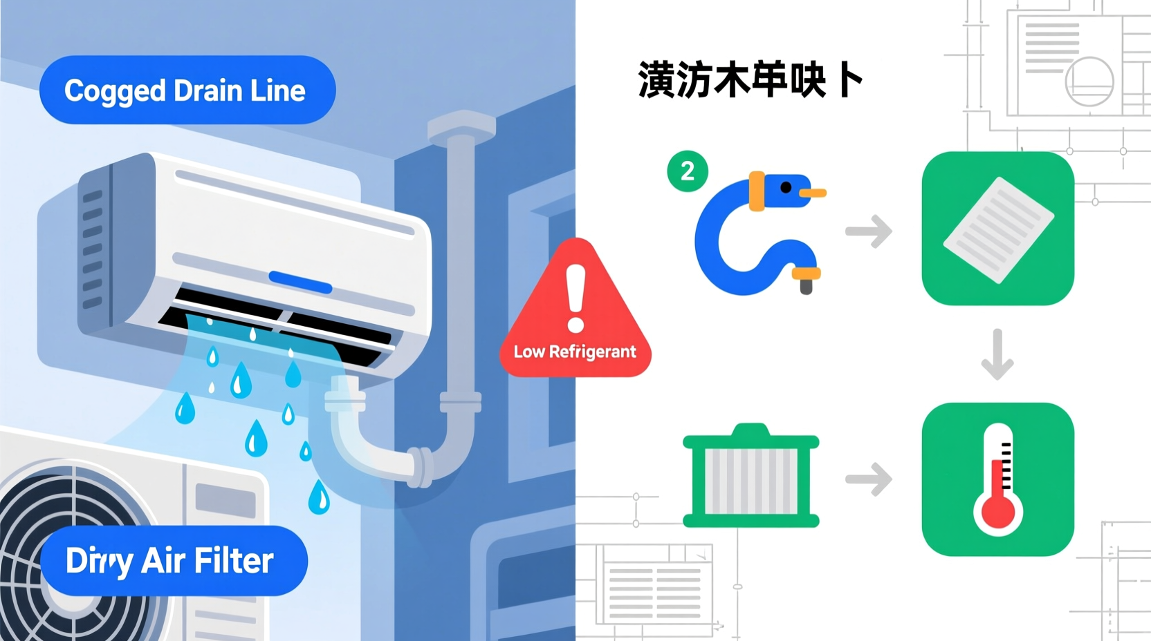 why is my ac unit leaking water causes quick fixes