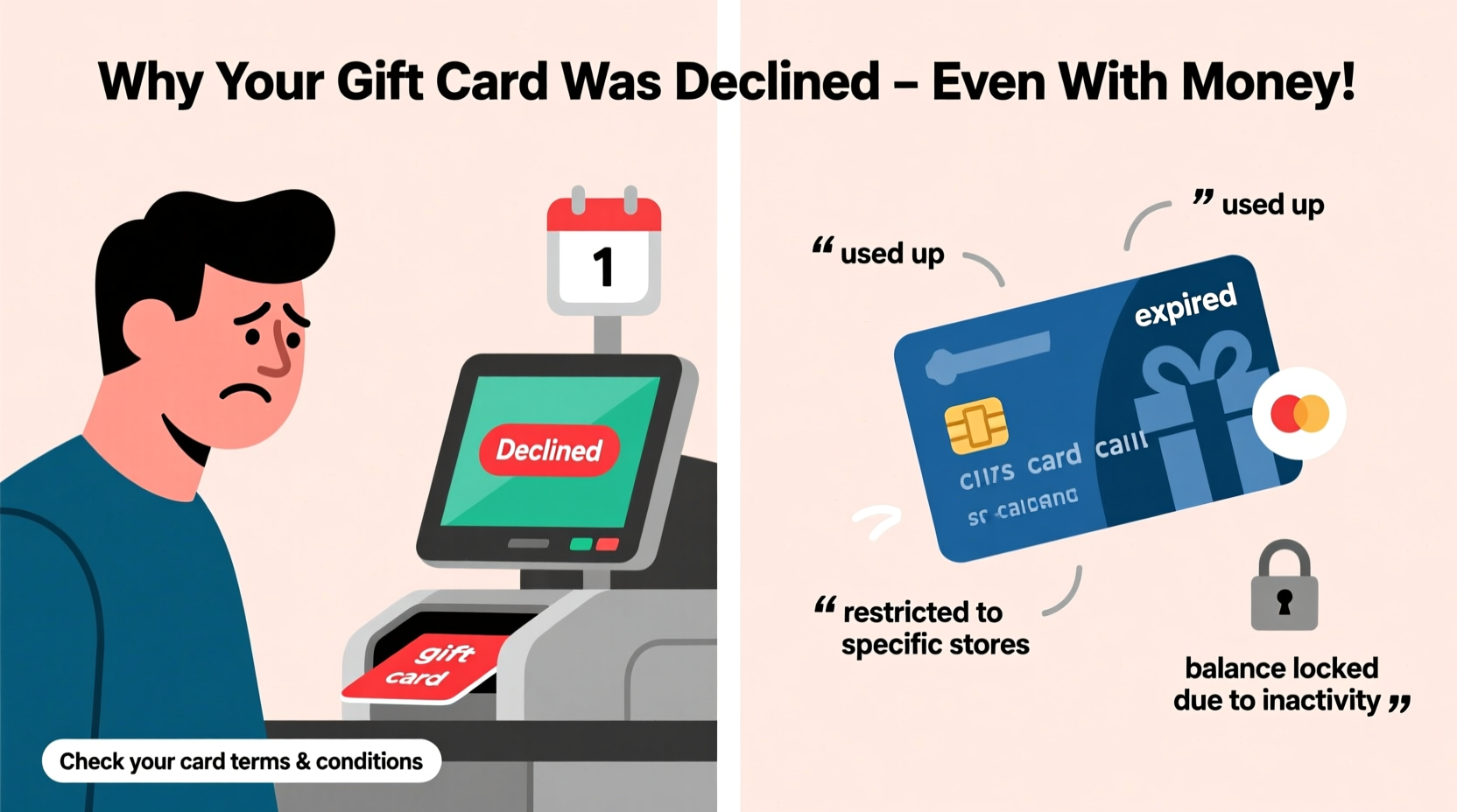 Gift Card Declining When You Have Money Heres Why