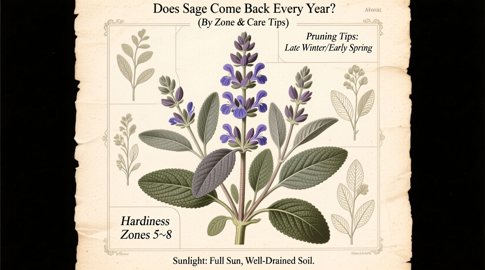 does sage come back every year