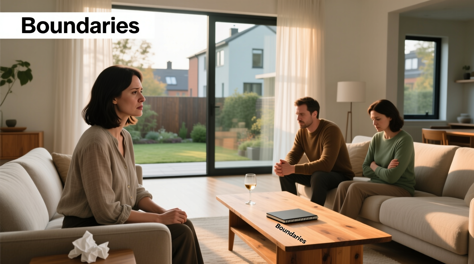 setting boundaries when uncomfortable