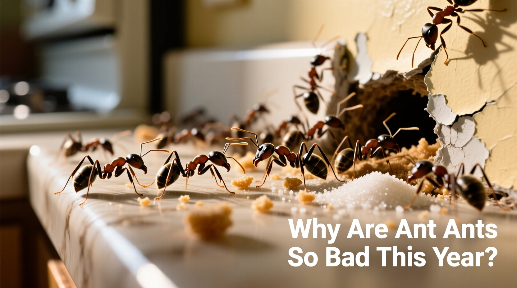 why are ants so bad this year understanding ant infestations