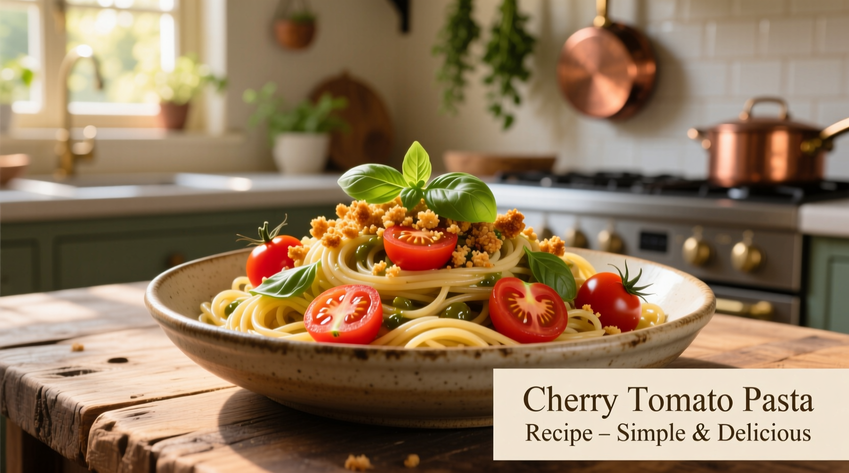 cherry tomato recipes pasta