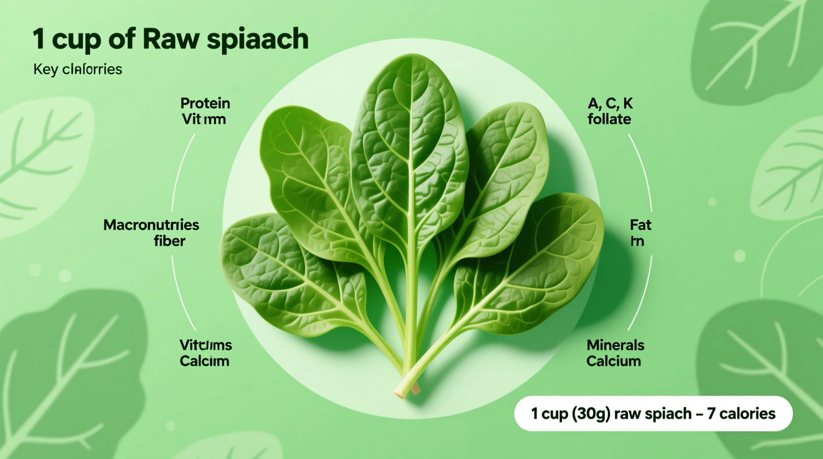 1 Cup Spinach Calories: Raw vs Cooked (Exact Numbers)