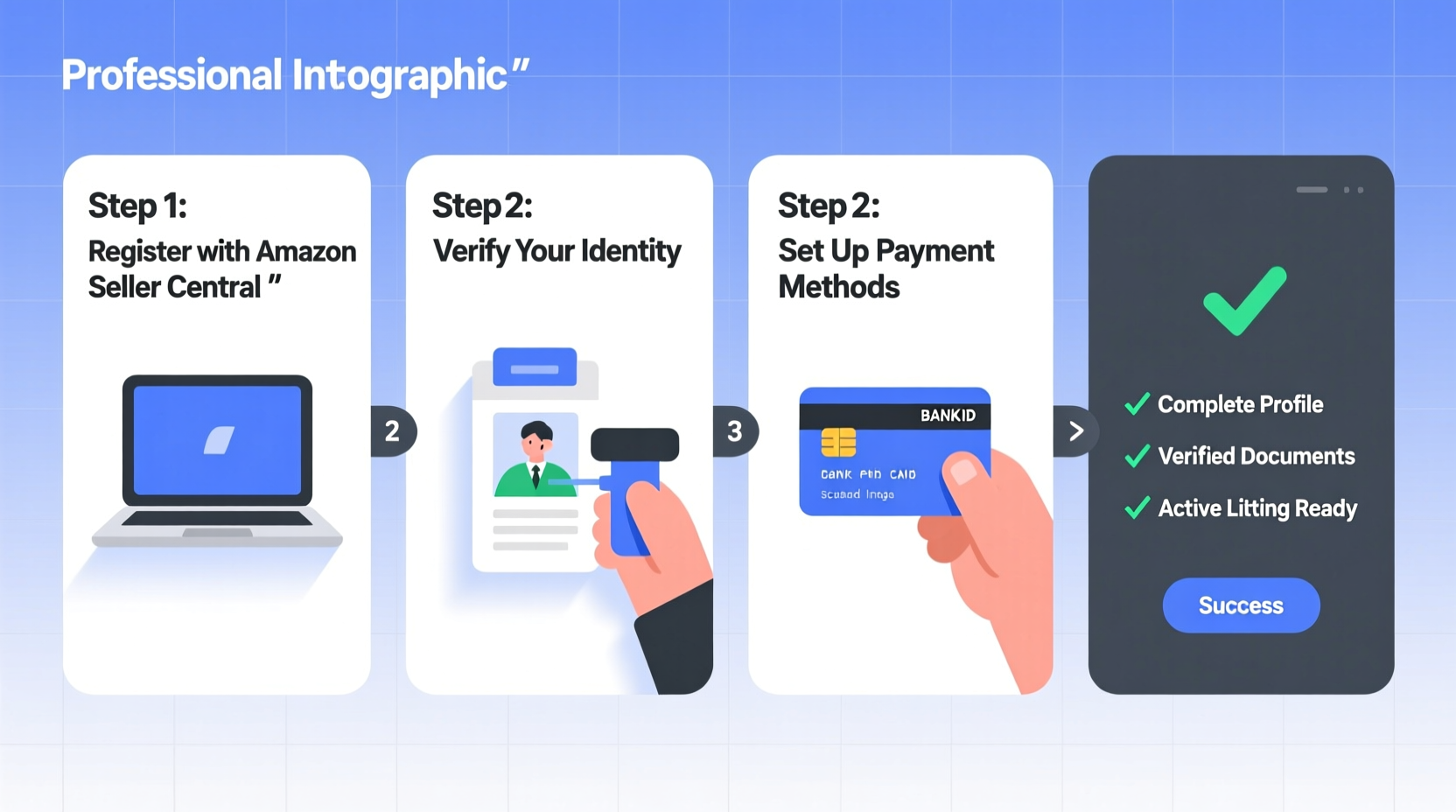 step by step guide to setting up an amazon seller account for maximum success