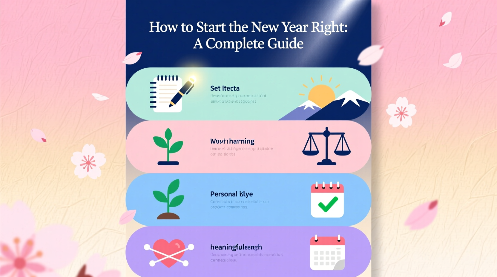 how to start off a new year right