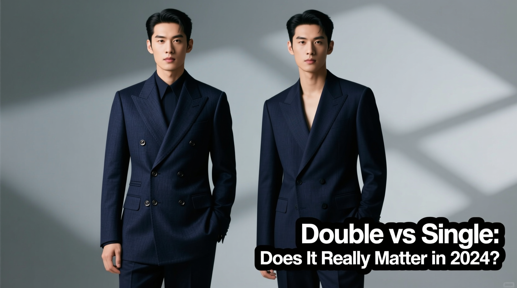double breasted vs single breasted suit does it really matter in 2024 or am i overthinking it