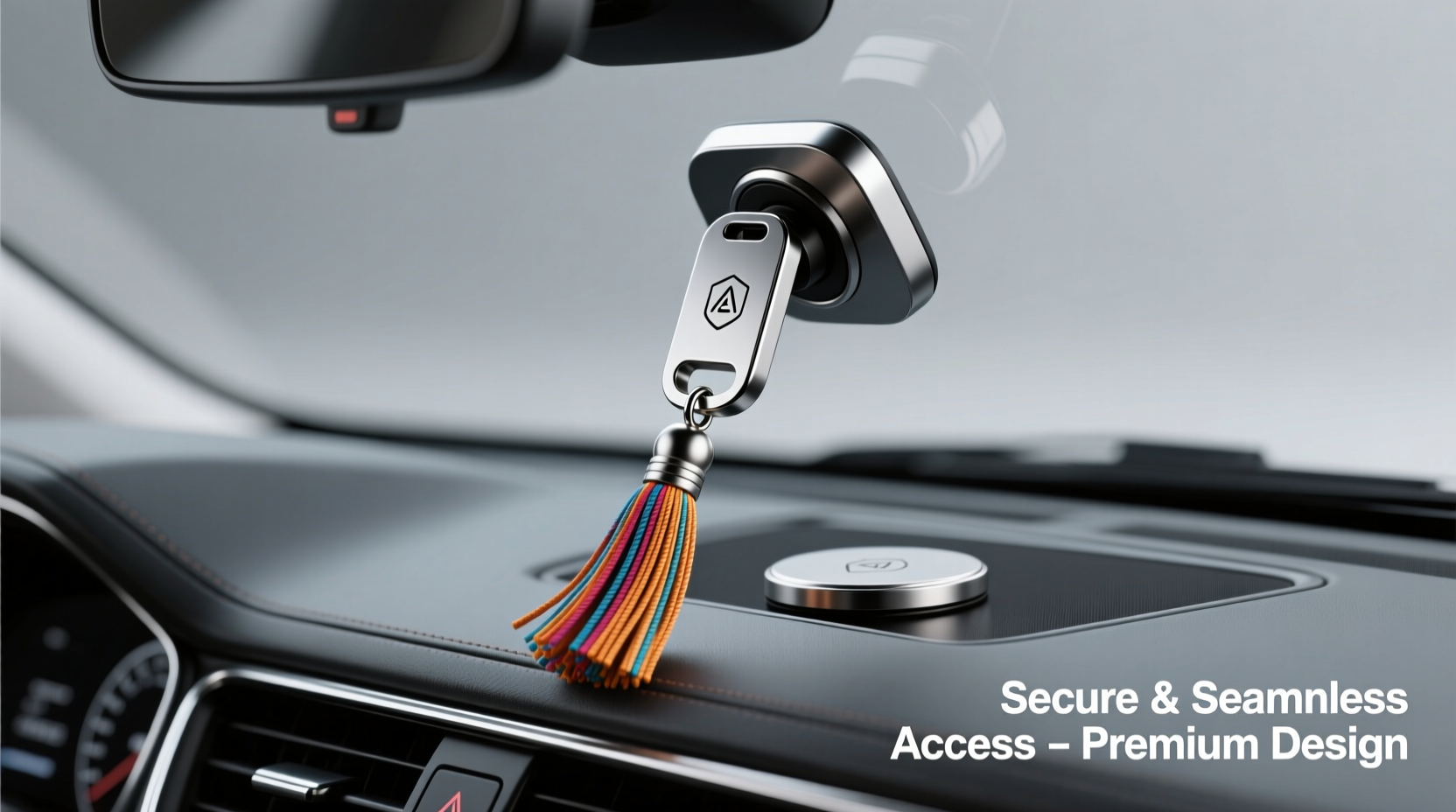 creative and secure methods to attach a tassel keychain to your car for easy access