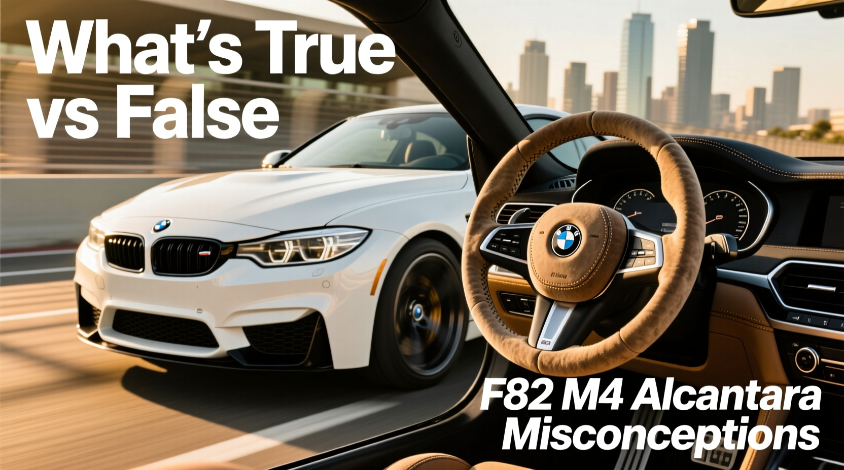 f82 m4 alcantara misconceptions