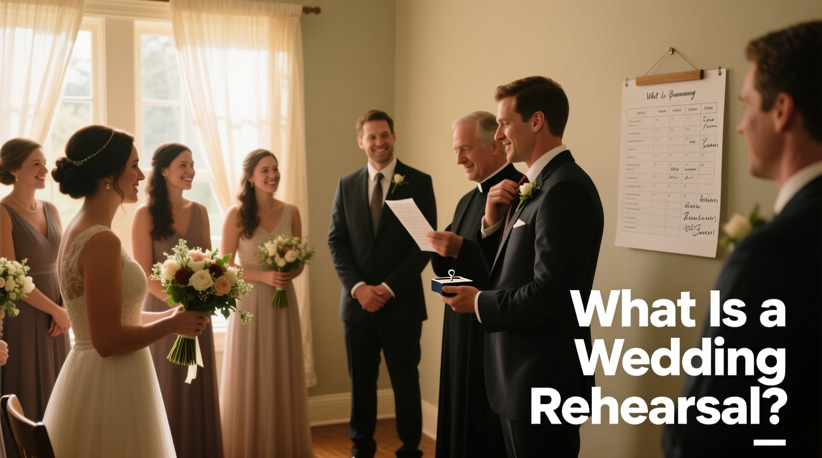 what is a wedding rehearsal