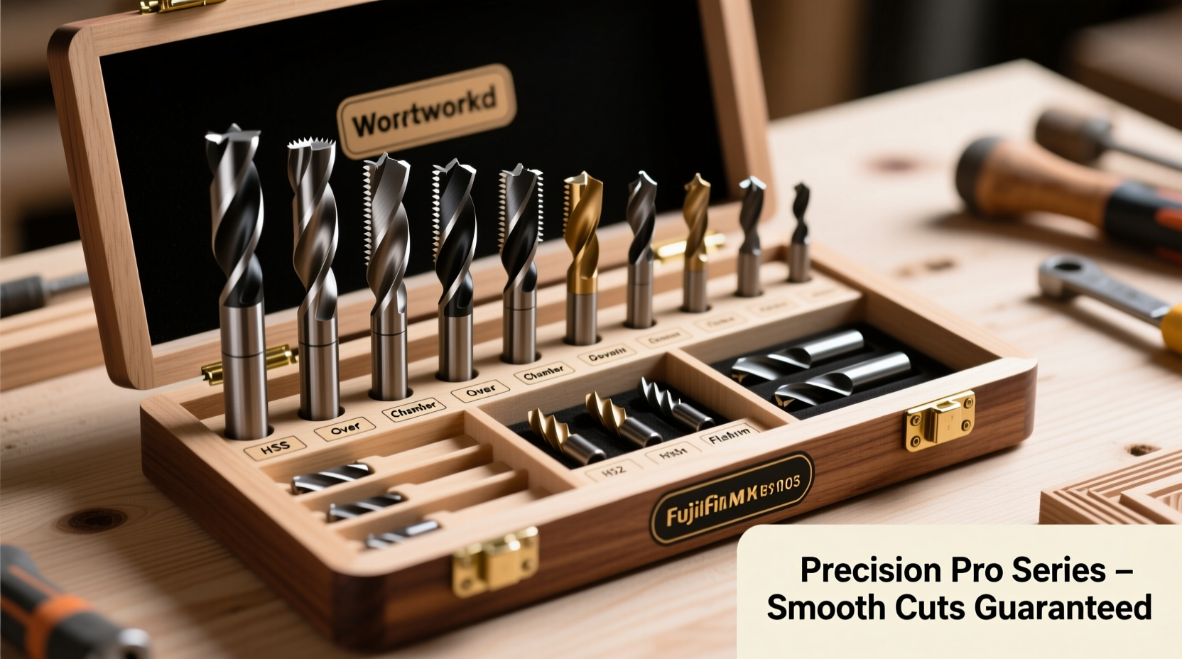 best router bit set for smooth cuts and precision woodworking