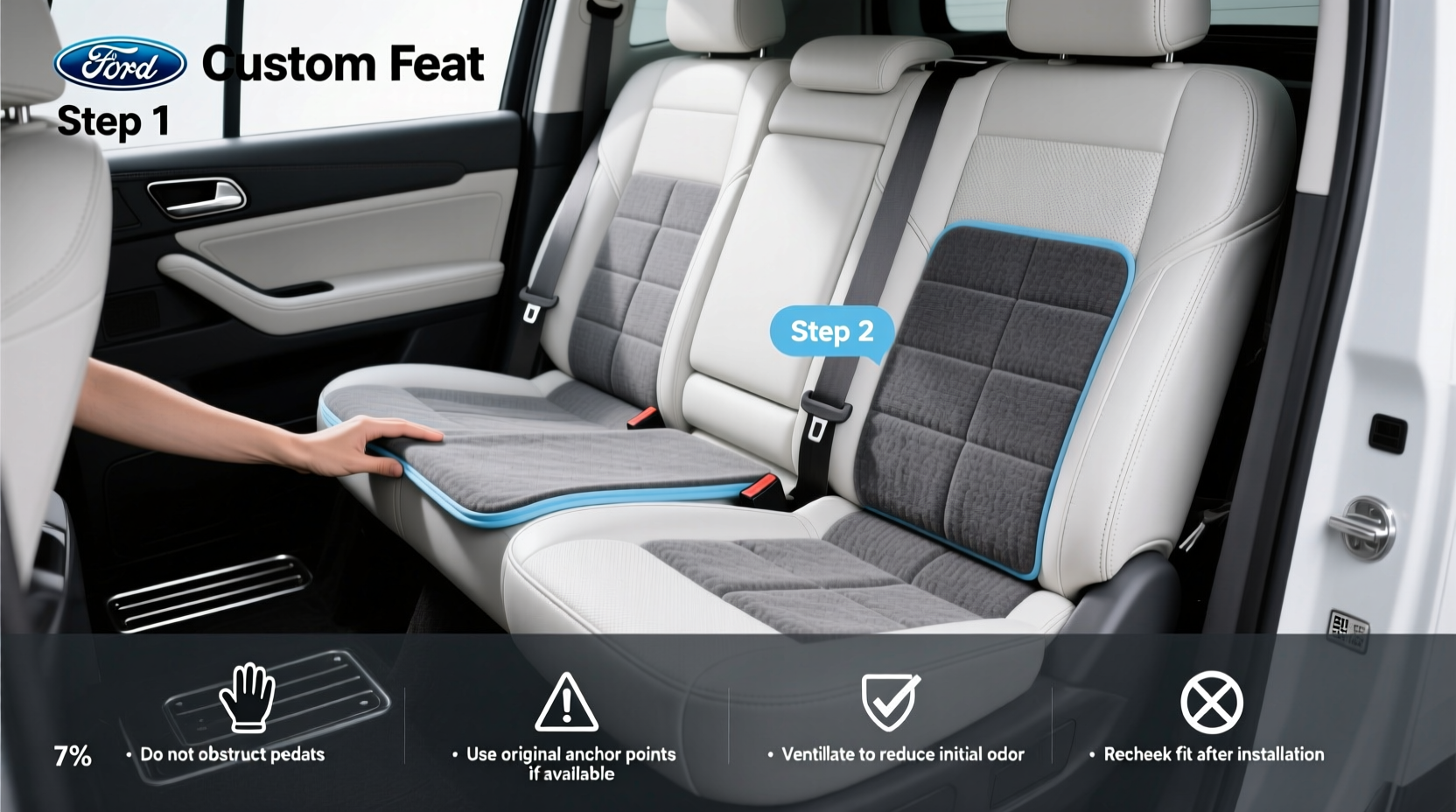 Ford Transit Custom Rear Seat Covers Buying Guide