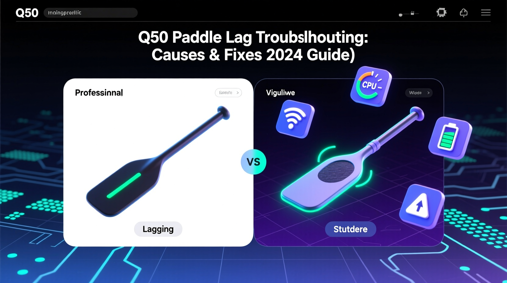 q50 paddle lag troubleshooting