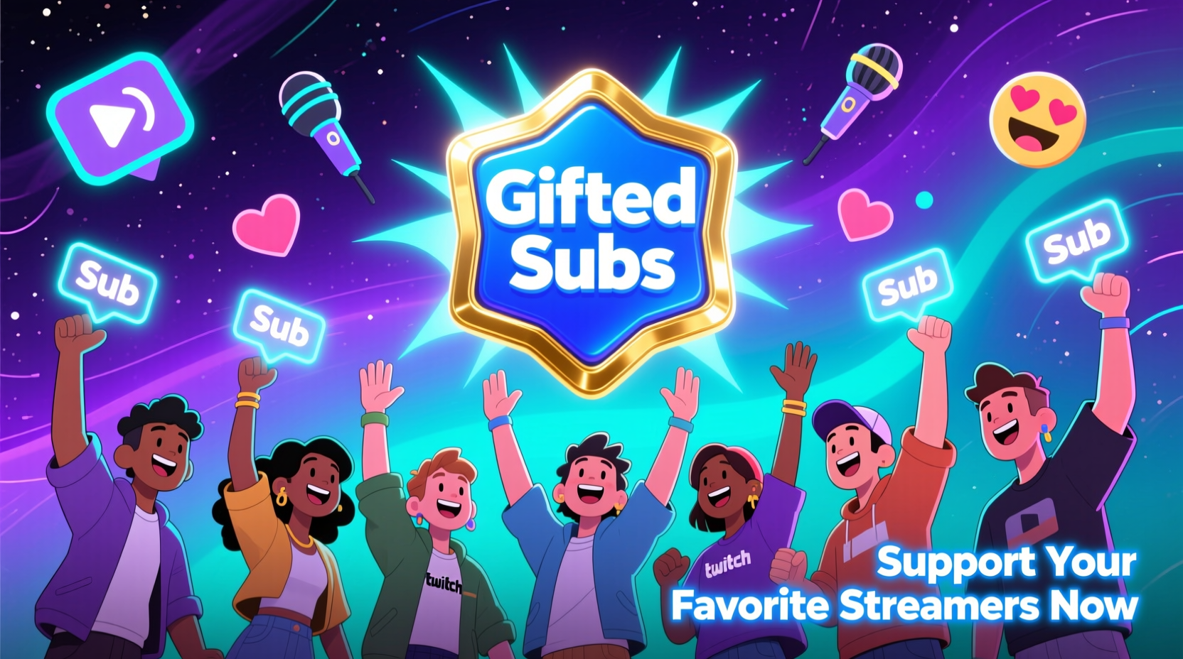 gifted subs explained support your favorite twitch streamers now