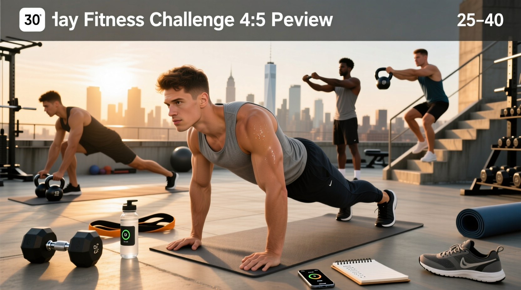 30 day workout challenge for men