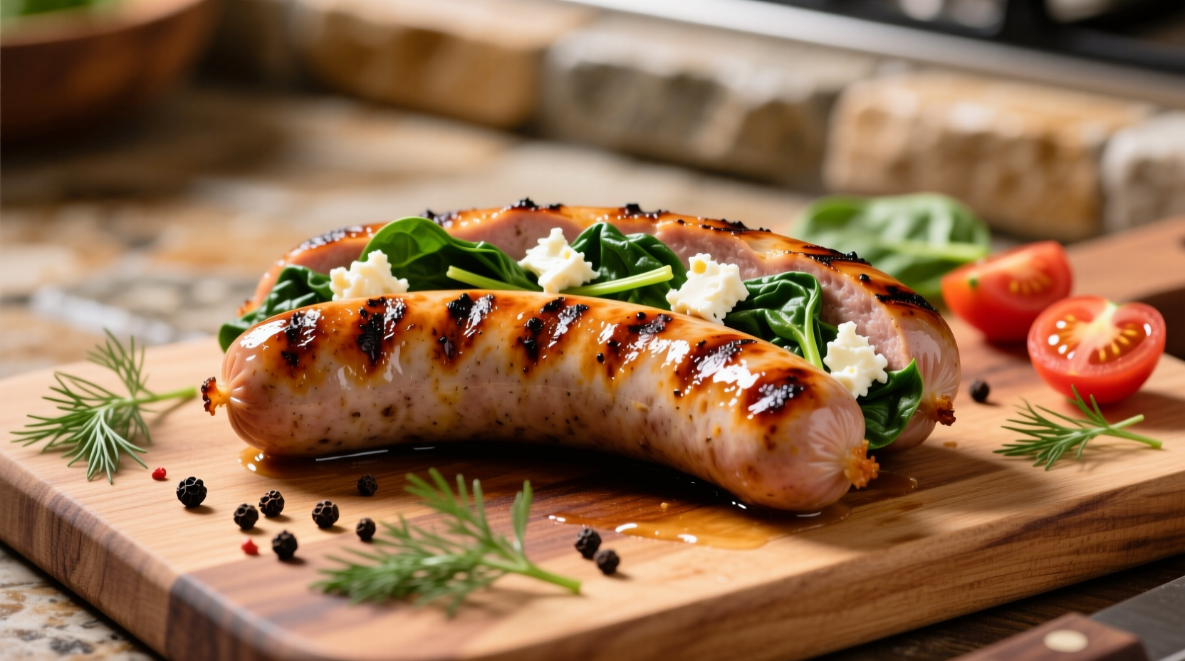 Spinach and Feta Chicken Sausage Recipe Guide