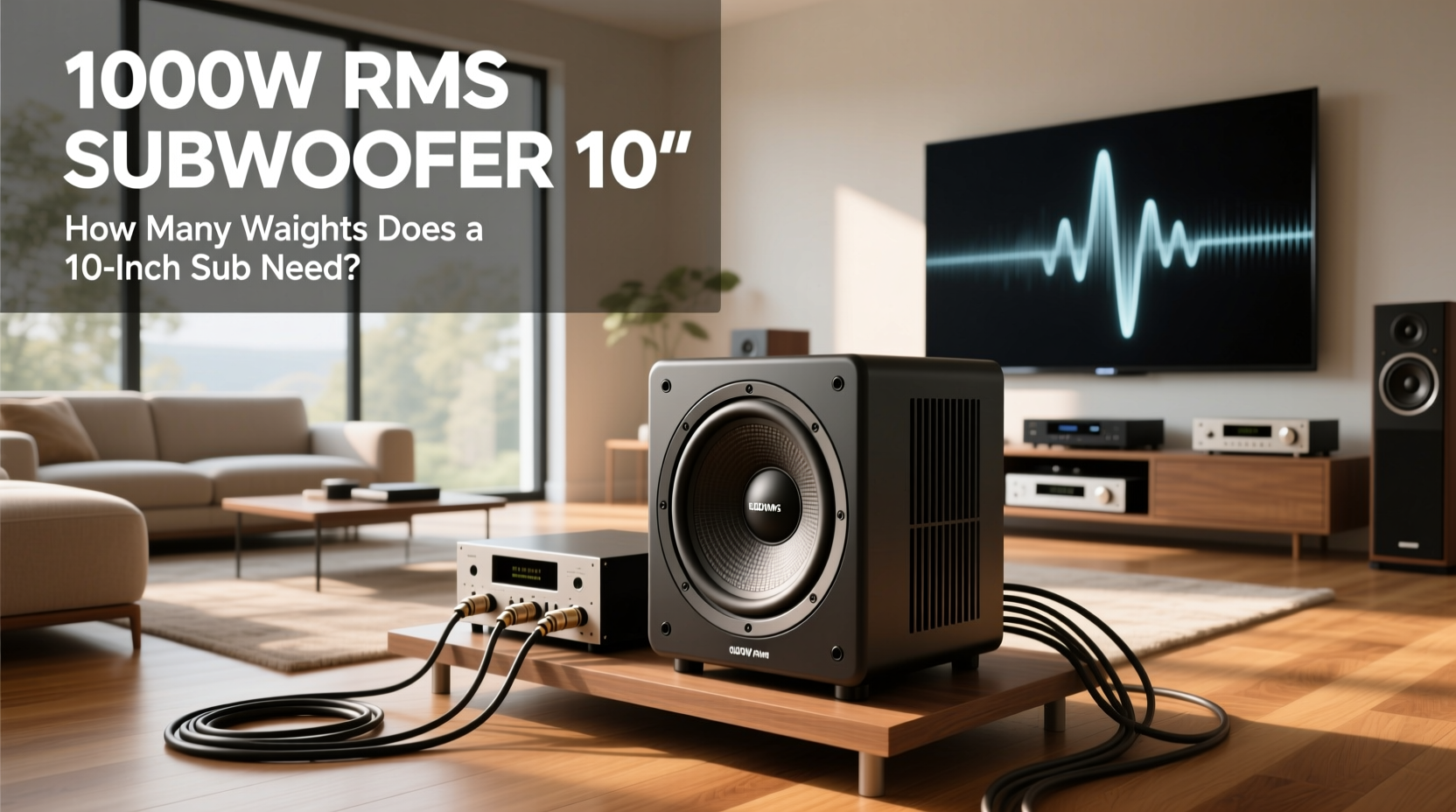 1000 Watt RMS Subwoofer 10, How Many Watts Does a 10 Inch Sub Need? Buying Guide