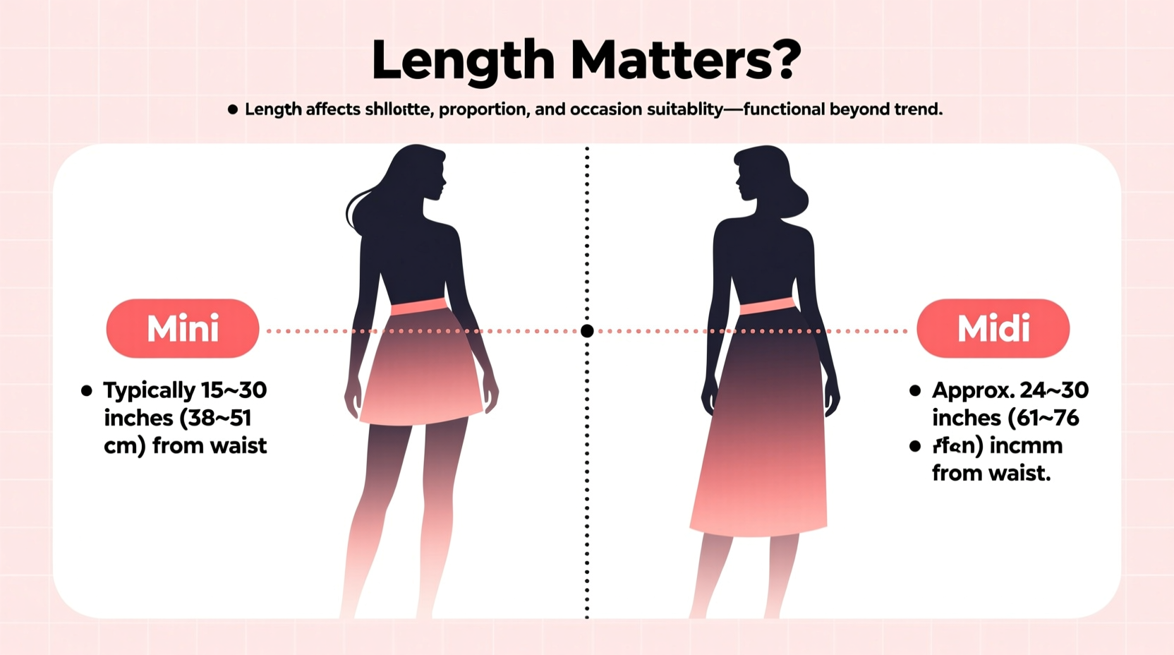 mini vs midi skirt does length actually matter or is it just a trend