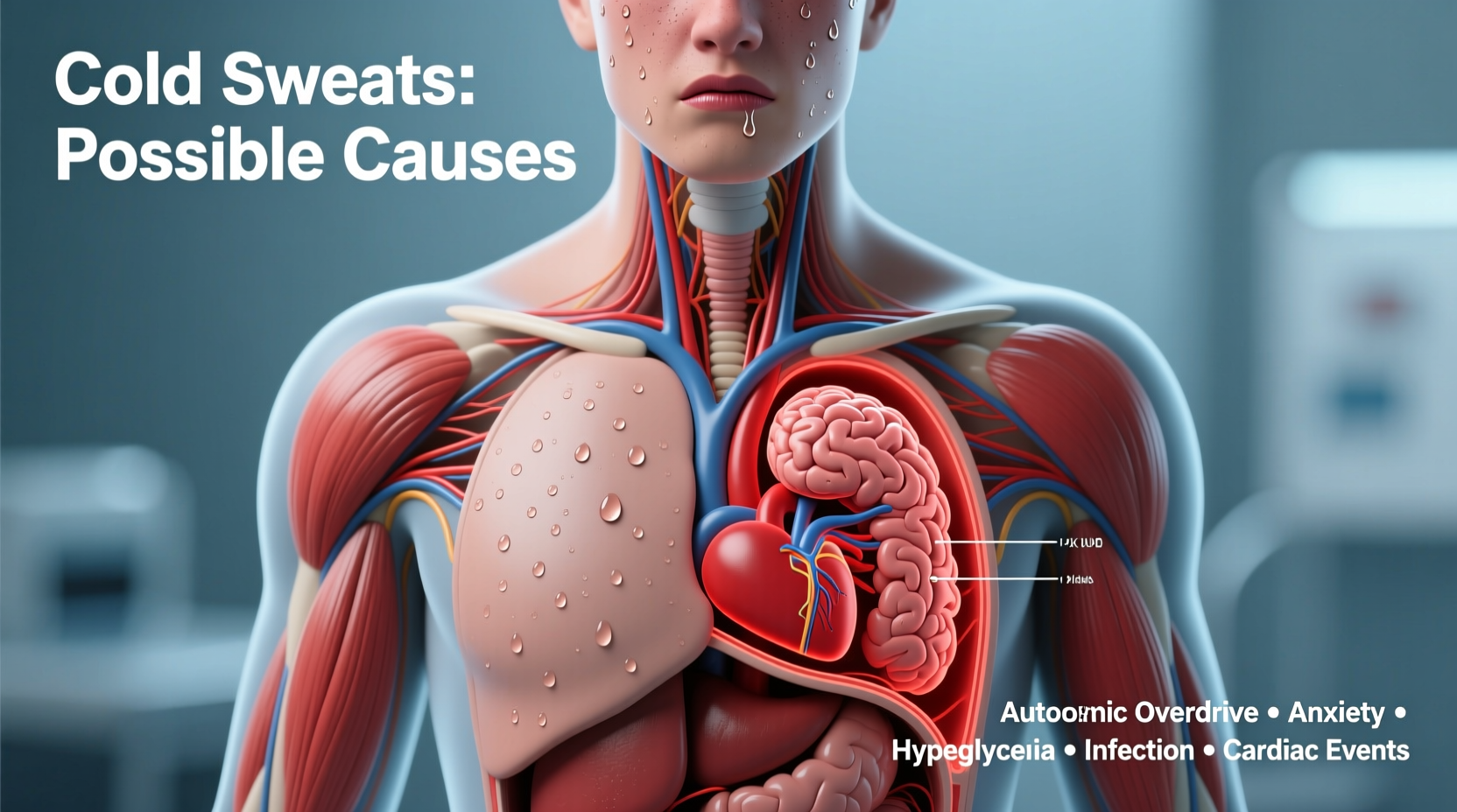 sweating but freezing understanding cold sweats possible causes