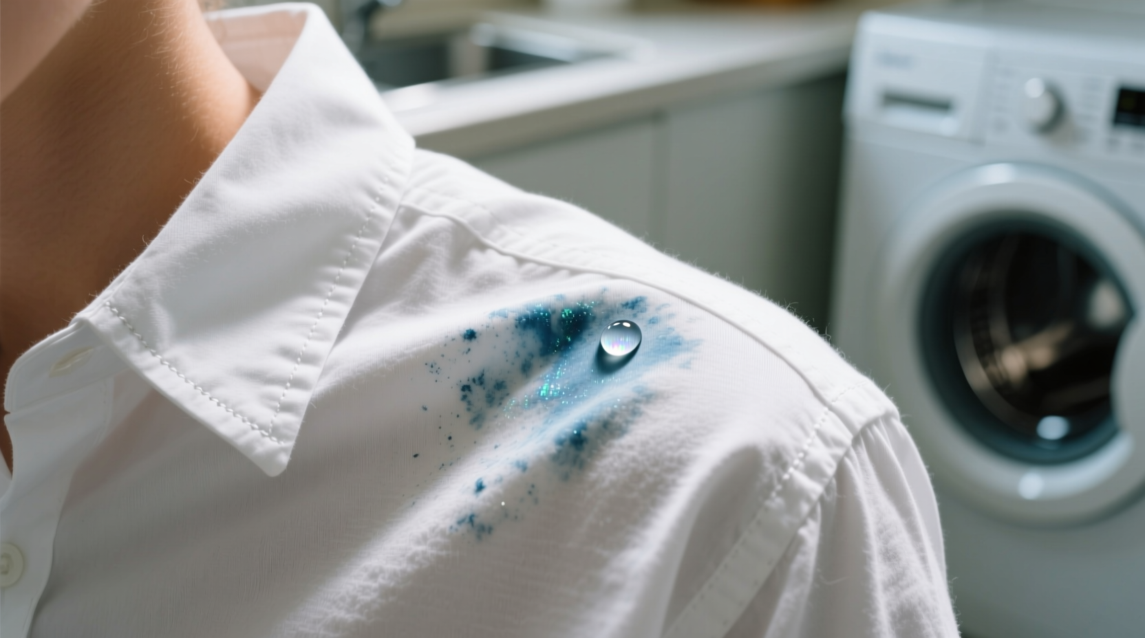 how to get detergent stains out of clothes