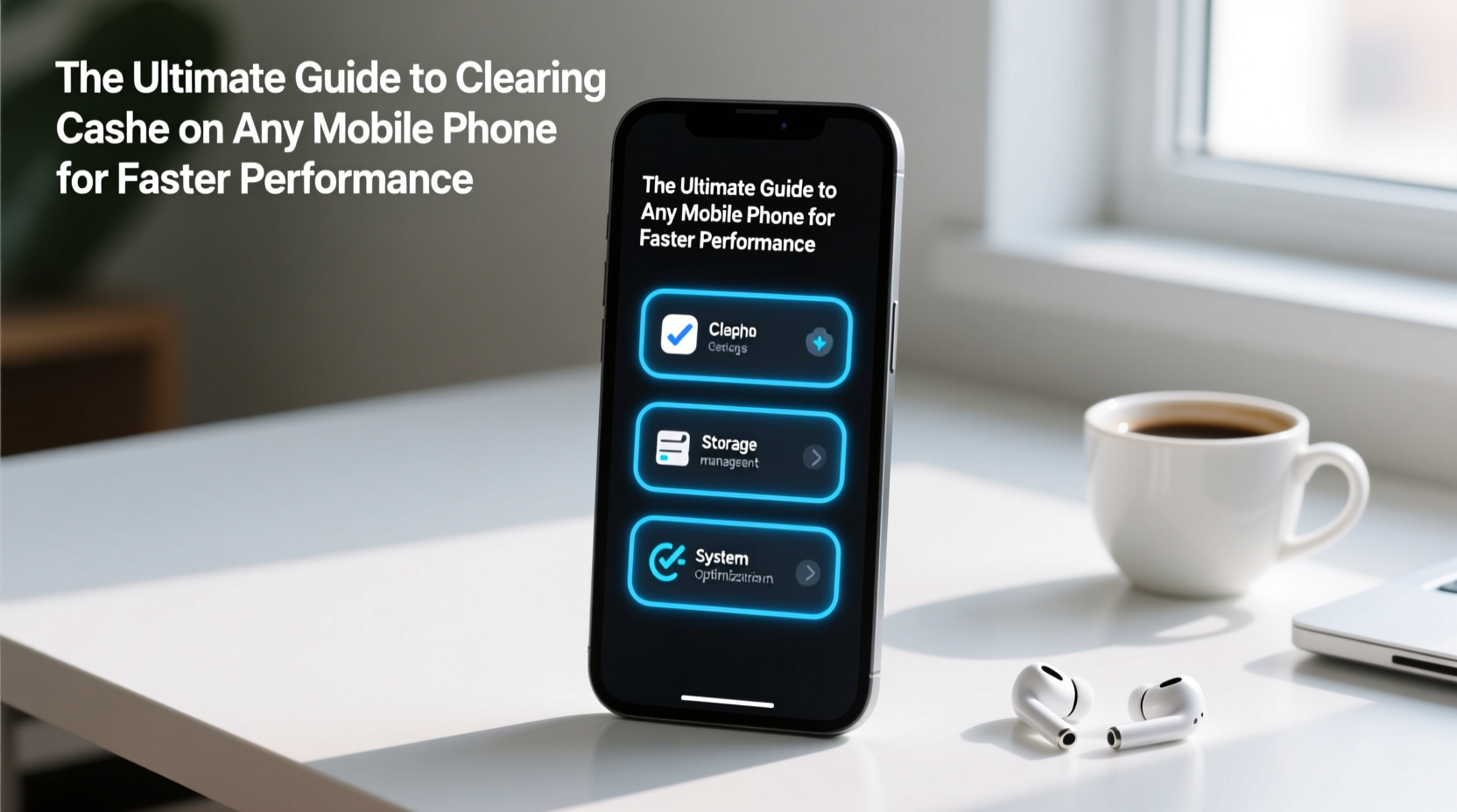 the ultimate guide to clearing cache on any mobile phone for faster performance